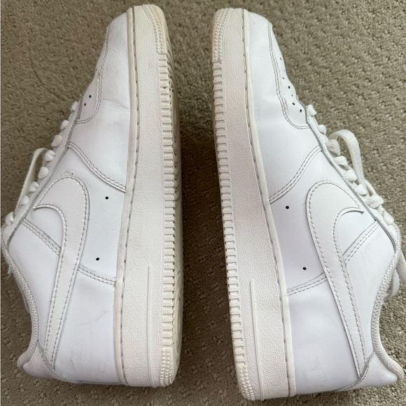 Nike Air Force 1 Low White Sneakers - Picture 13 of 13